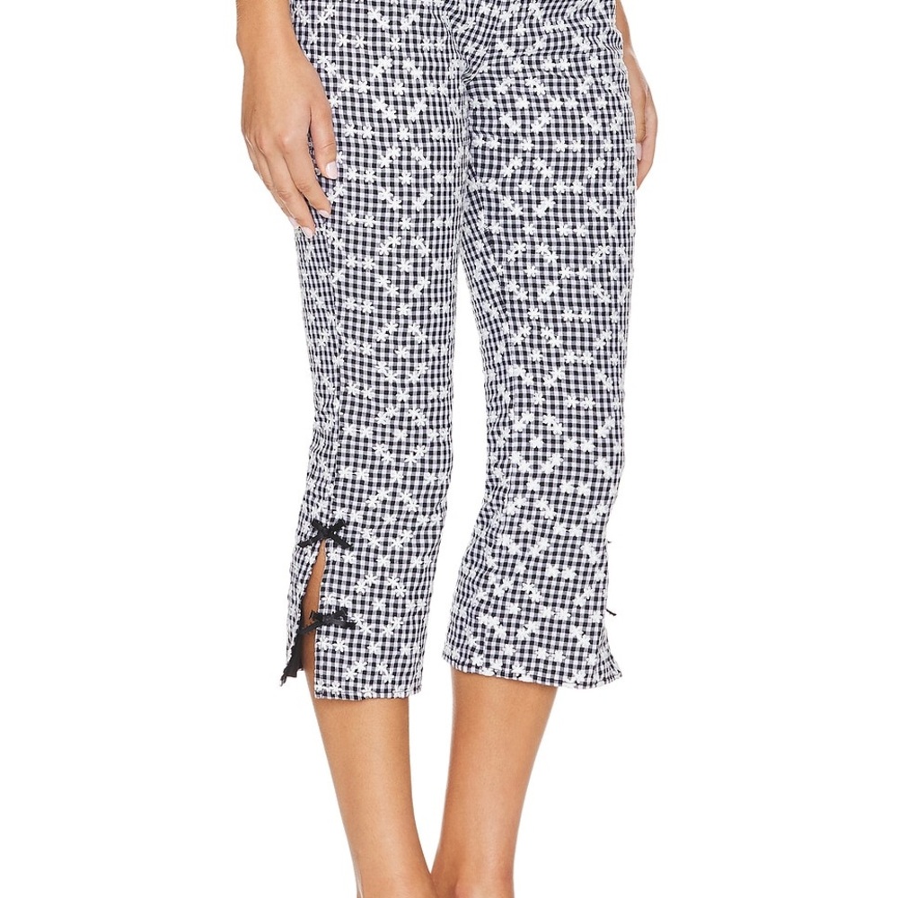 For Love & Lemons Mimi Pants in Black